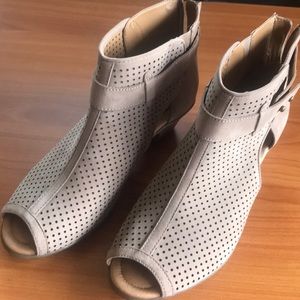 NEW! Booties! Did not go with dress.